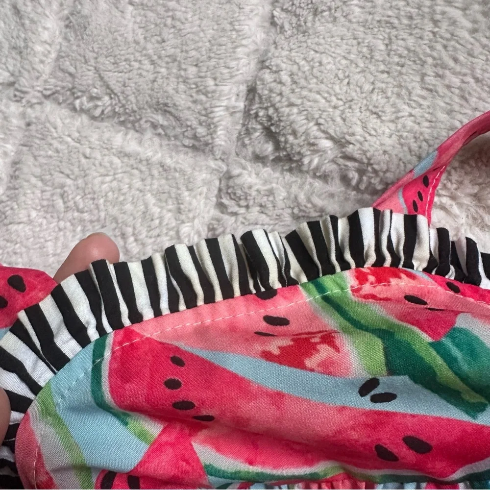 SHEIN | Girls Adjustable Watermelon Two Piece Set | Size 90